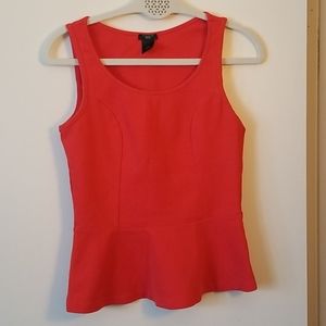 Sleeveless Peplum top